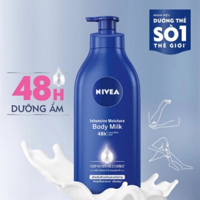 Sữa Dưỡng Thể Nivea Dưỡng Ẩm Da Chuyên Sâu 600ml
