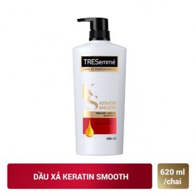 Dầu Xả TRESemmé Argan & Keratin Vào Nếp Suôn Mượt 620g