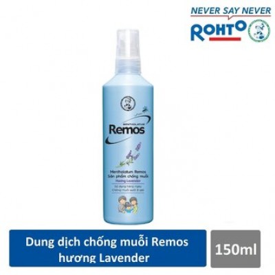 Xịt Chống Muỗi Remos Hương Lavender 150ml